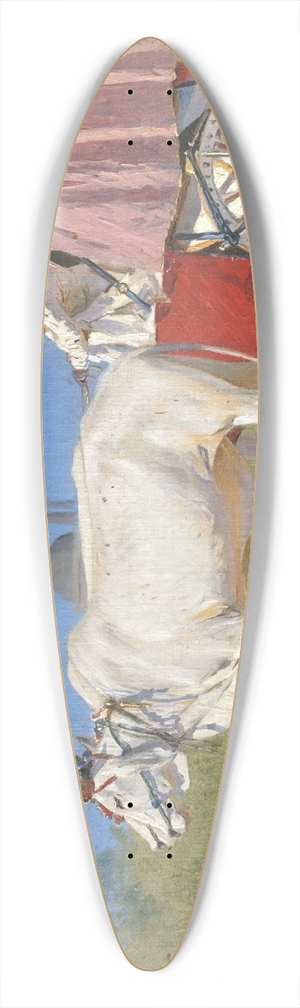 Vasily Vereshchagin - Carriage to Delhi 39.3 inch art pintail longboard deck Vasily Vereshchagin - Carriage to Delhi 39.3 inch art pintail longboard deck