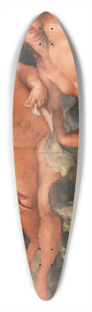 Venetian School - Diana and Endymion 39.3 inch art pintail longboard deck