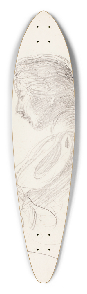 Venny Soldan-Brofeldt - Aino Sibelius at Handicraft 39.3 inch art pintail longboard deck