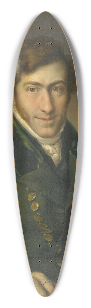 Vicente Lpez Portaa - Portrait of Don Francisco De Paula of Bourbon, Infante of Spain (1794-1865) 39.3 inch art pintail longboard deck