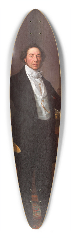 Vicente Lpez Portaa - The Marquess of Remisa 39.3 inch art pintail longboard deck