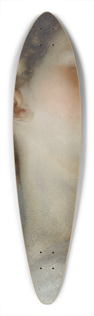 Vicente Lpez Portaa - Womans Head 39.3 inch art pintail longboard deck