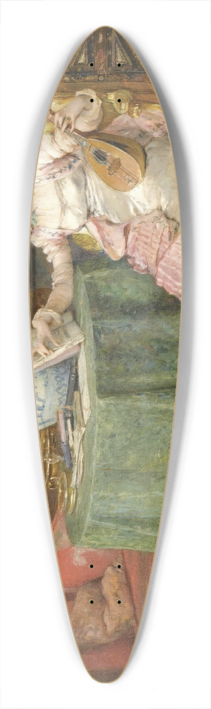 Vicente Palmaroli y Gonzlez - La sonata 39.3 inch art pintail longboard deck