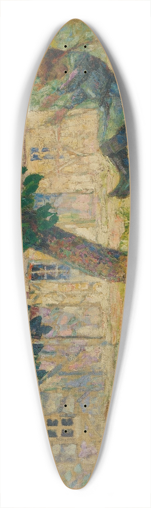 Victor Charreton - Ferme en Normandie 39.3 inch art pintail longboard deck
