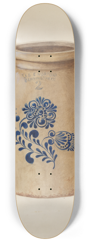 David S. De Vault - Churn 8.25 inch art skate deck