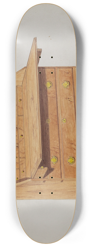 David S. De Vault - Desk 8.25 inch art skate deck