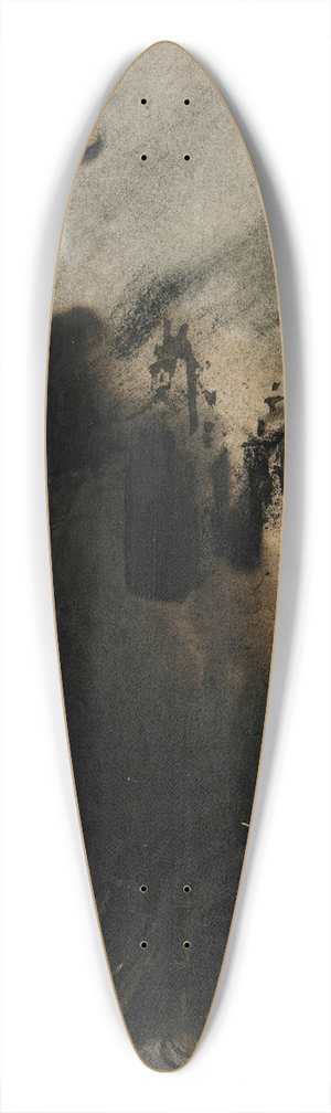 Victor Hugo - Nocturnal Vision 39.3 inch art pintail longboard deck