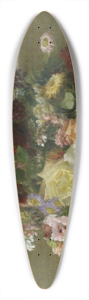 Victoria Fantin-Latour - Panier De Fleurs Diverses 39.3 inch art pintail longboard deck