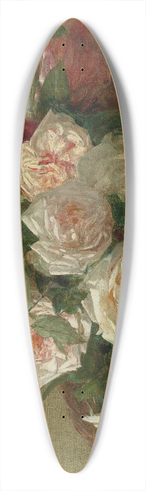 Victoria Fantin-Latour - Panier De Roses 39.3 inch art pintail longboard deck