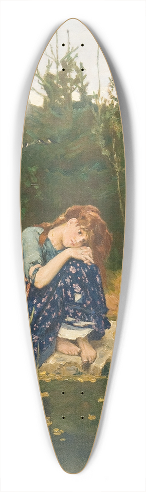 Victor Mikhailovich Vasnetsov - Akenushka 39.3 inch art pintail longboard deck