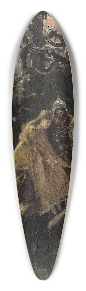 Victor Mikhailovich Vasnetsov - Ivan Zarevitsh 39.3 inch art pintail longboard deck