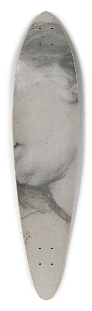 Victor Mller - Head of the reading woman 39.3 inch art pintail longboard deck
