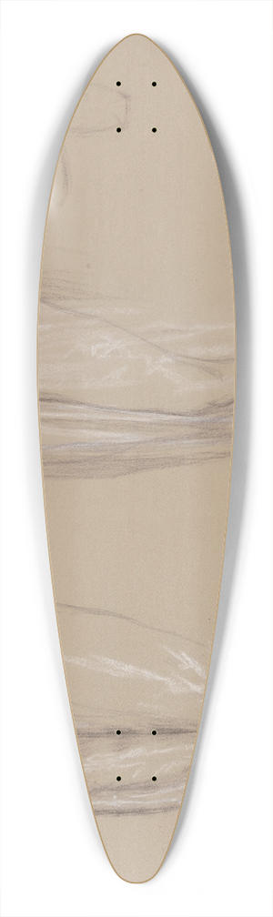 Victor Mller - Ophelias legs 39.3 inch art pintail longboard deck