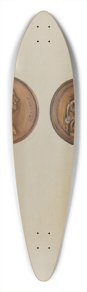 Vincent Murphy - Medal (Bronze) 39.3 inch art pintail longboard deck
