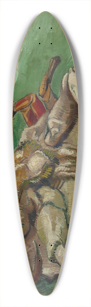 Vincent van Gogh - A crab on its back 39.3 inch art pintail longboard deck
