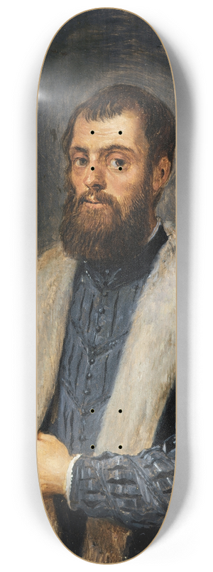 David Teniers The Younger - Portrait of a Man (After Titian) 8.25 inch art skate deck David Teniers The Younger - Portrait of a Man (After Titian) 8.25 inch art skate deck