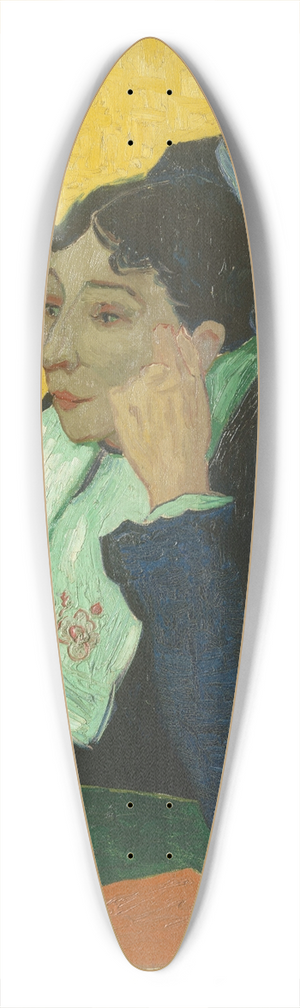 Vincent van Gogh - LArlsienne; Madame Joseph-Michel Ginoux (Marie Julien, 18481911) 39.3 inch art pintail longboard deck