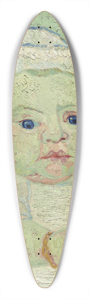 Vincent van Gogh - Roulins Baby 39.3 inch art pintail longboard deck