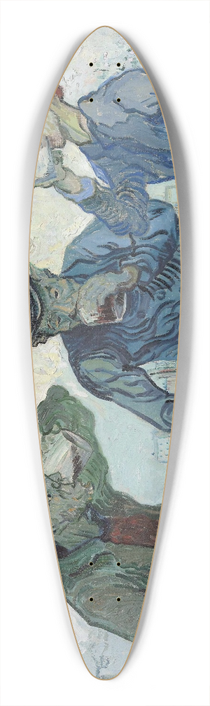 Vincent van Gogh - The Drinkers 39.3 inch art pintail longboard deck