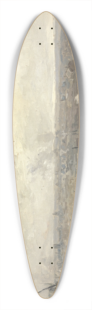 Vincent van Gogh - View from Montmartre 39.3 inch art pintail longboard deck