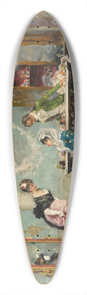 Vincenzo Capobianchi - A New Pair Of Shoes 39.3 inch art pintail longboard deck