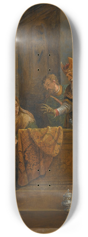 David Teniers The Younger - The Presentation In The Temple 8.25 inch art skate deck