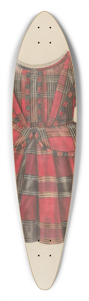 Virginia Berge - Girls Dress 39.3 inch art pintail longboard deck