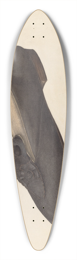 Virginia Berge - Womans Slipper 39.3 inch art pintail longboard deck