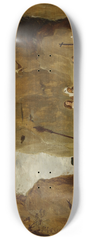 David Teniers The Younger - The Temptation of St. Anthony 8.25 inch art skate deck