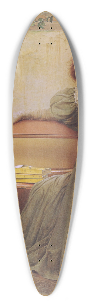 Vittorio Matteo Corcos - Dreams 39.3 inch art pintail longboard deck