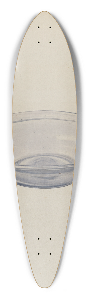 V.L. Vance - Glass Sauce Dish 39.3 inch art pintail longboard deck