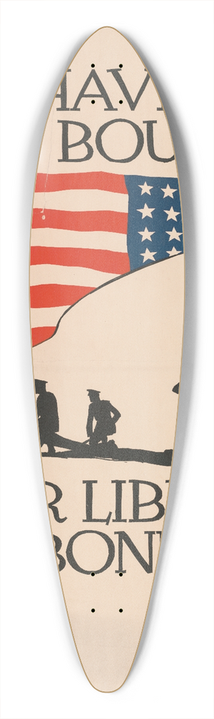 Vojtech Preissig - Have you bought your liberty bond 39.3 inch art pintail longboard deck