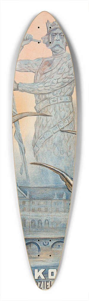 Wacaw Nowina-Przybylski - Sokoli zlot dzielnicowy. 15-16 VIII 1925 Warszawa 39.3 inch art pintail longboard deck