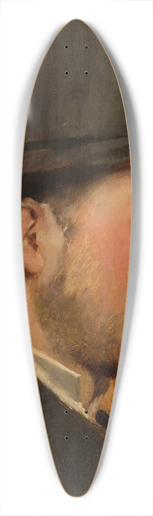 Wadysaw Czachrski - Portrait of Stanisaw Czachrski (18531904), artists brother 39.3 inch art pintail longboard deck