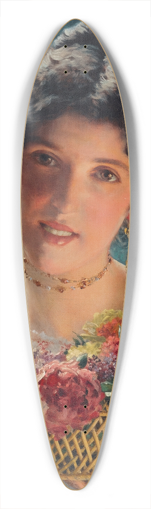 Wadysaw Czachrski - The Bouquet 39.3 inch art pintail longboard deck