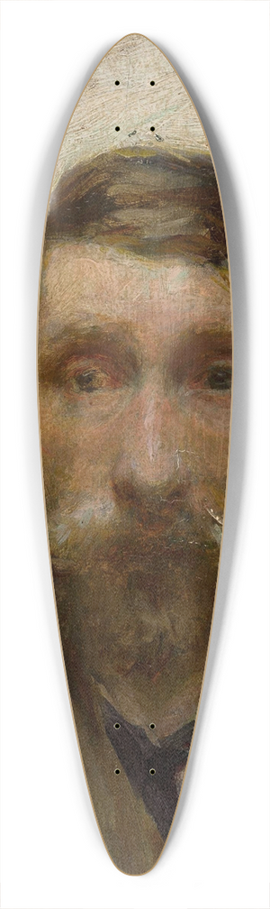 Wadysaw lewiski - Self-portrait 39.3 inch art pintail longboard deck