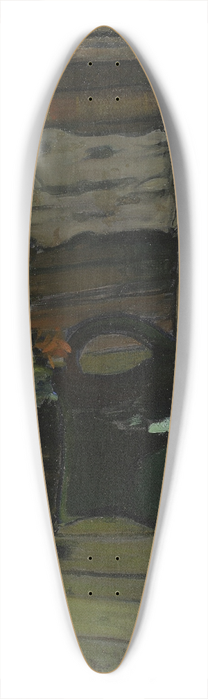 Wadysaw lewiski - Still life 39.3 inch art pintail longboard deck