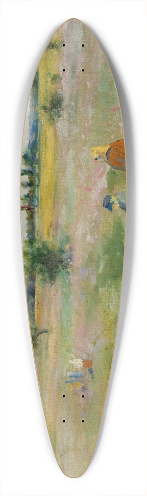 Wadysaw Podkowiski - In the meadow 39.3 inch art pintail longboard deck