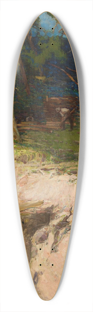 Wadysaw Wankie - In the forest 39.3 inch art pintail longboard deck