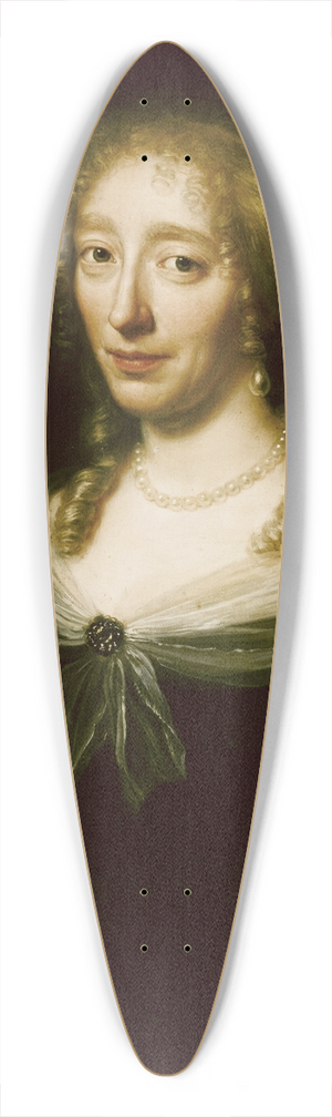 Wallerant Vaillant - Jacoba Bicker (1640-1695) 39.3 inch art pintail longboard deck Wallerant Vaillant - Jacoba Bicker (1640-1695) 39.3 inch art pintail longboard deck
