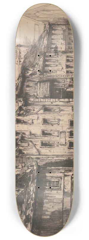 David Young Cameron - Bishop Street Anderston 8.25 inch art skate deck