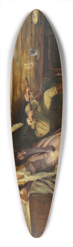 Walter Firle - Die unterbrochene Hochzeitsreise 39.3 inch art pintail longboard deck