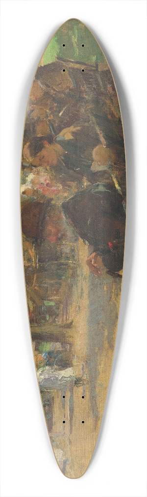Walter Frederick Osborne - In St Stephens Green 39.3 inch art pintail longboard deck