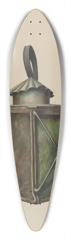 Walter Hochstrasser - Lantern 39.3 inch art pintail longboard deck