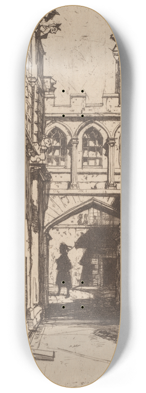 David Young Cameron - In Stirling Castle or A Scottish Palace (Un Palais Ecossais) 8.25 inch art skate deck David Young Cameron - In Stirling Castle or A Scottish Palace (Un Palais Ecossais) 8.25 inch art skate deck