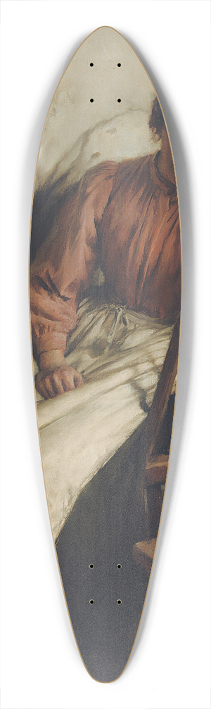 Walter Langley - A reverie 39.3 inch art pintail longboard deck Walter Langley - A reverie 39.3 inch art pintail longboard deck