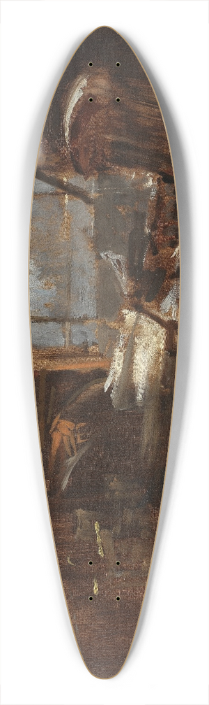 Walter Richard Sickert - Charles Bradlaughs Study 39.3 inch art pintail longboard deck