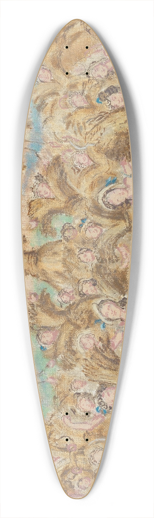 Walter Richard Sickert - The Wheatsheaf 39.3 inch art pintail longboard deck