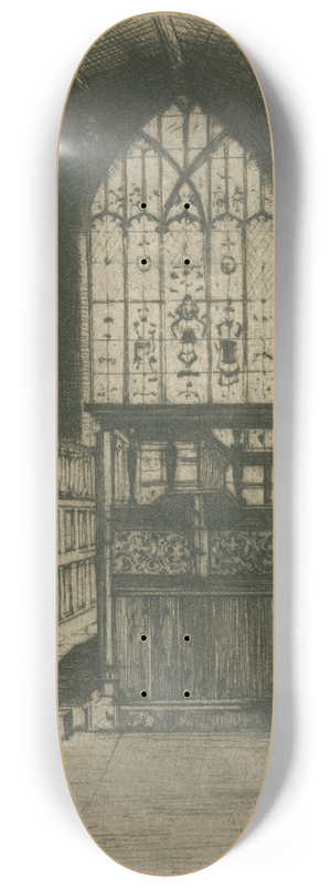 David Young Cameron - The Chapel Haddon Hall 8.25 inch art skate deck