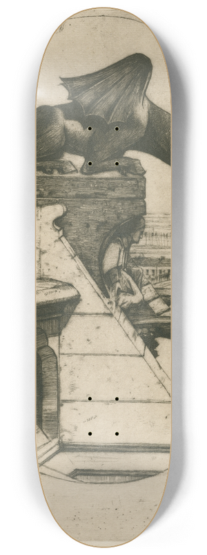 David Young Cameron - The Chimera of Amiens 8.25 inch art skate deck